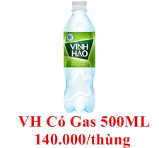 nước Vĩnh Hảo có gas 500 ML
